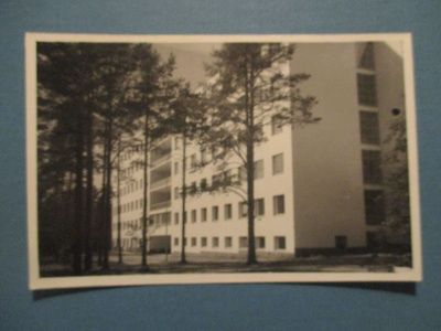 VANHA POSTIKORTTI - OULU UUSI LÄÄNINSAIRAALA (PK1-S1)