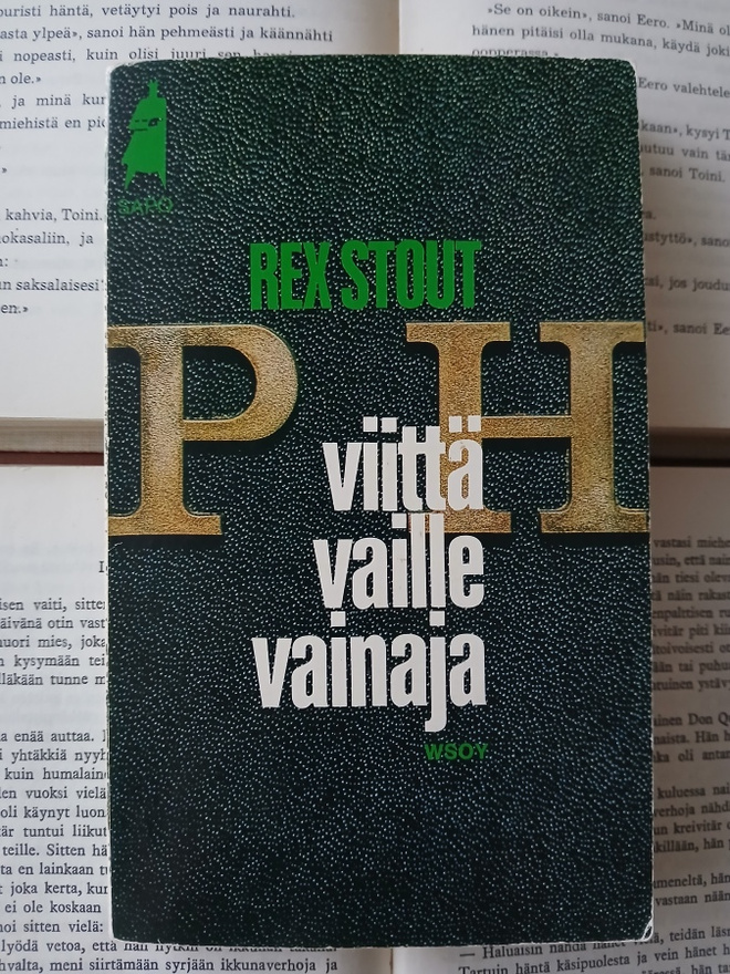 Rex Stout - Viittä vaille vainaja (pokkari)