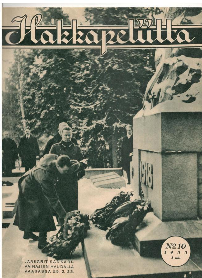 Hakkapeliitta 10/1933, Suomen Suojeluskuntajärjestö