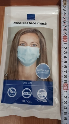 Laadukkaat kasvomaskit 10kpl ja kasvojen suojat
