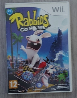 * Rabbids Go Home Wii / Wii U PAL MIB Lue Kuvaus