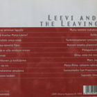 LEEVI AND THE LEAVINGS: lauluja rakastumisen vaikeudesta _CD - pikkukuva 2