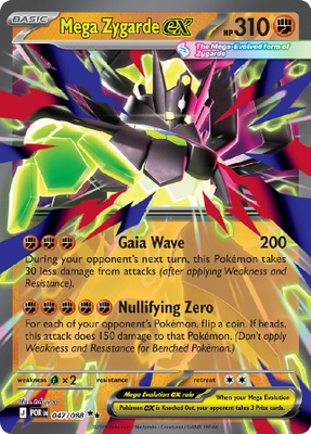 Mega Zygarde ex 047/088 - Perfect Order - NM/M