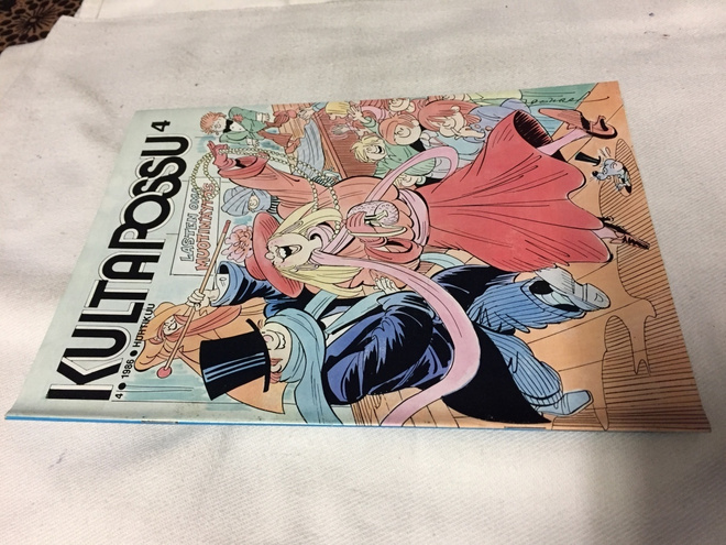 KULTAPOSSU LEHTI 4/1986 HIENO