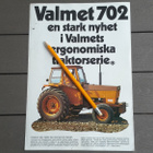 Valmet 702 Traktorin Esite - pikkukuva 1