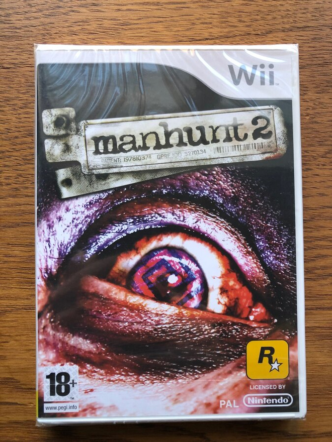 Wii: Manhunt 2 (uusi, avaamaton muoveissa)