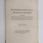 Onni Rantala : Konservatiivinen puolueyhteisö : tutkimus ... - pikkukuva 1