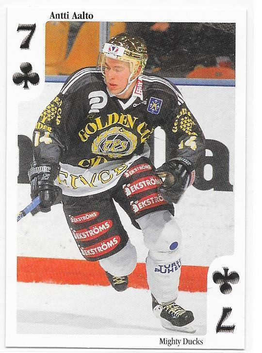 1999-00 CardSet aces High #C7 Antti Aalto TPS