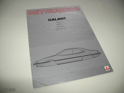 Mitsubishi Galant 1981 esite - Suomi