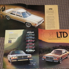 1981 Ford LTD esite - KUIN UUSI - 16 sivua - pikkukuva 1