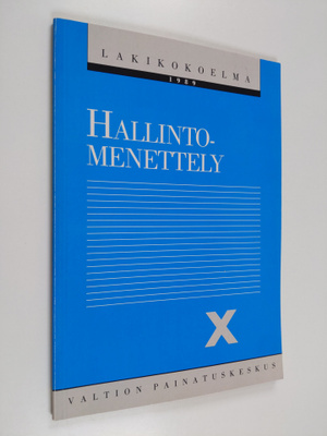 Hallintomenettely
