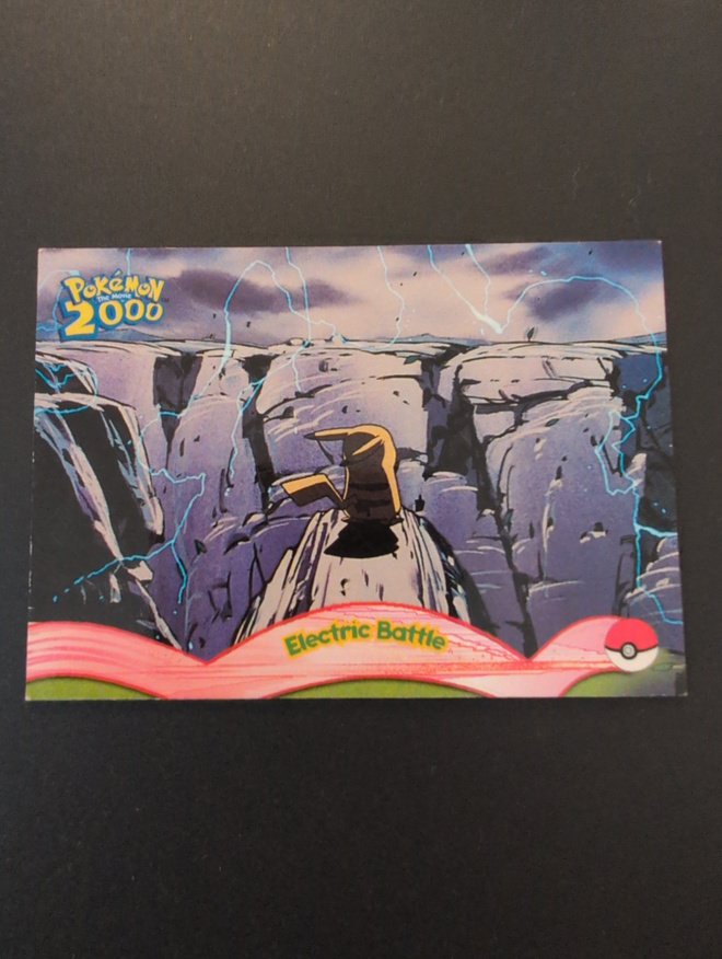 Electric Battle Pokemon Topps 2000