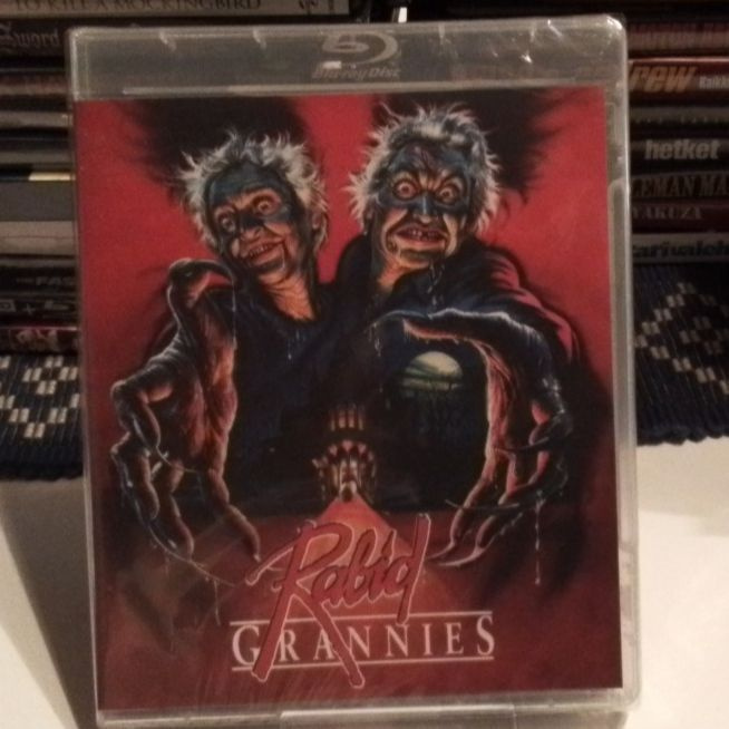 Rabid Grannies 1988 blu-ray uusi vinegar syndrome