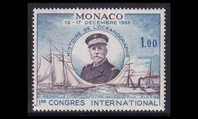 Monaco 839 ** Merentutkimusseuran kongressi (1966)
