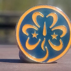 Partiomerkki Wagggs 1991. Halkaisija - 18 mm. Ehjä lukitus. - pikkukuva 5