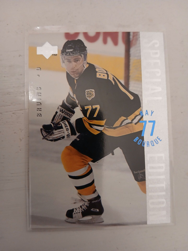Ray Bourque - UD Special Edition silver
