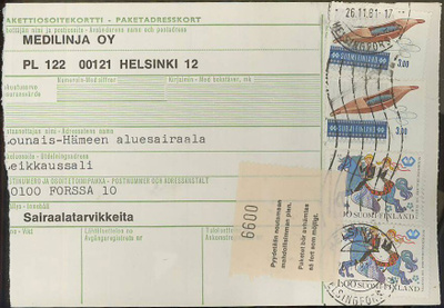 1981 pakettikortti