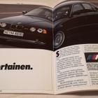 BMW 520i 525i 530i 535i M5 suomi esite 1988 - pikkukuva 4