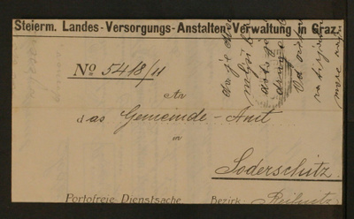 # 23061 # Itävalta vapaakirje 1913
