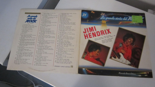 Jimi Hendrix LP 1981 La Grande Storia Del Rock – 31
