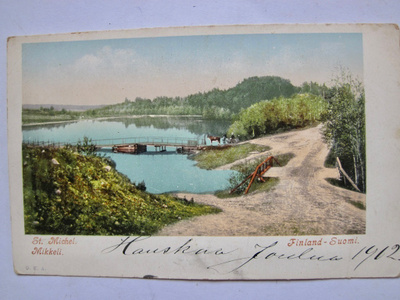 VANHA Postikortti Mikkeli 1902