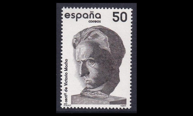 Espanja 2807 ** Kuvanveistäjä Victorio Macho (1987)