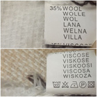 Iso ohut huivi viskoosia ja villaa - pikkukuva 5