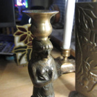 Eksoottinen vintage naisfiguuri kynttilänjalka - pikkukuva 3