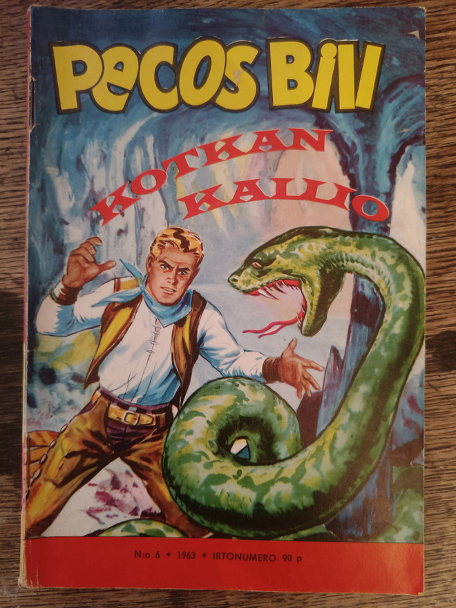 Pecos Bill: Kotkan kallio - N:o 6/1963
