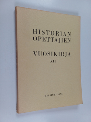 Historianopettajien vuosikirja 12