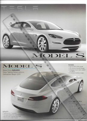 2011 Tesla Model S esite - KUIN UUSI
