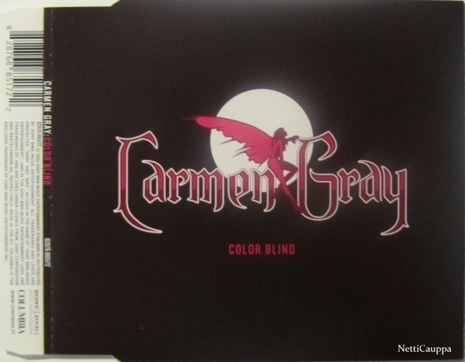 Carmen Gray • Color blind CD-Single