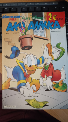 Aku Ankka n.9 2002 Monsteripeli