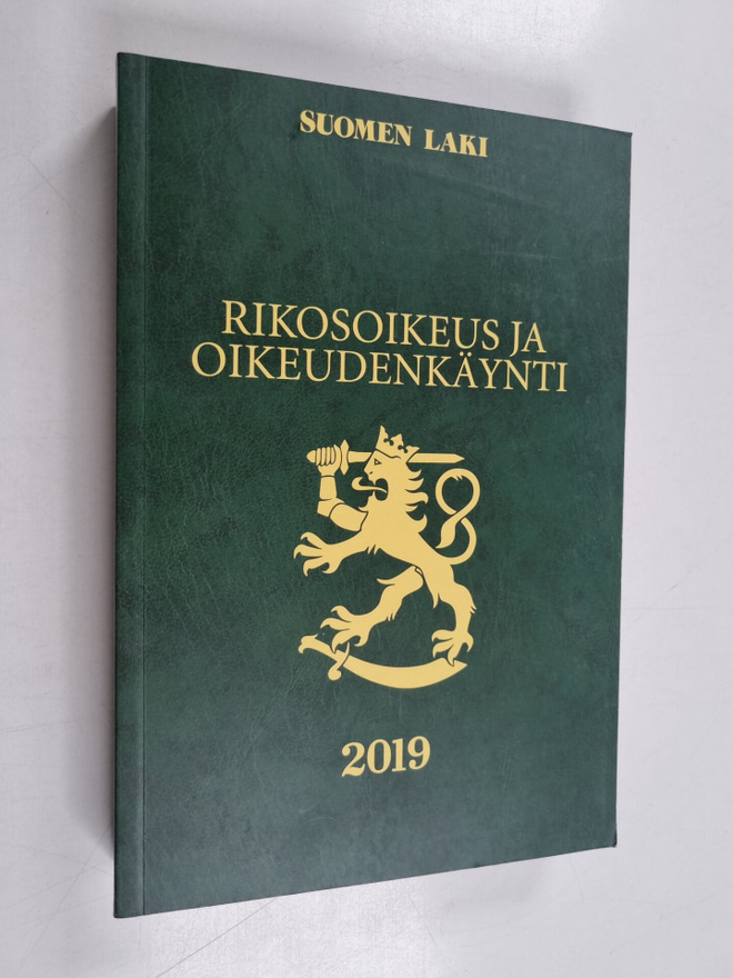 Rikosoikeus ja oikeudenkäynti 2019