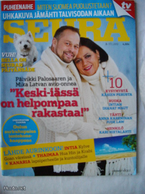 Seura lehti Nro 3/2013 (12.3)