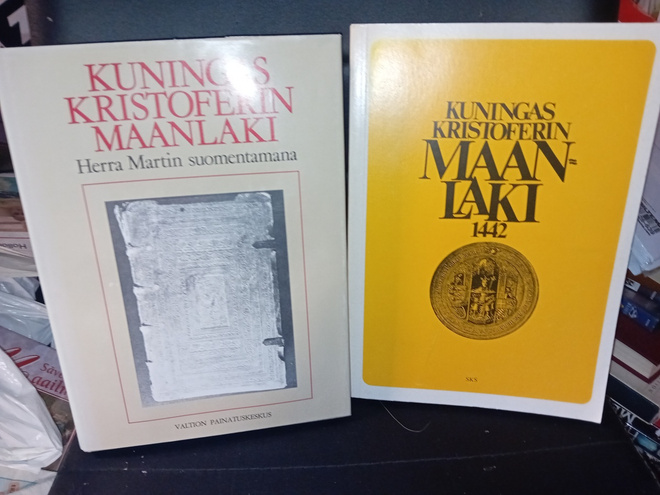 Kuningas Kristoferin maanlaki 2 kirjaa ( SIS POSTIKULU )
