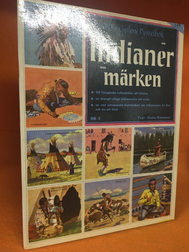 FIB:s Gyllene Pysselbok nr 5, Indianermärken