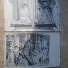 kaksi pahvivalokuvakorttia 1900-luku alku - pikkukuva 1