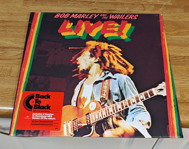 Bob Marley & The wailers Live LP