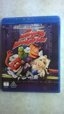 Muppetit Valloittavat Manhattanin Blu-ray UUSI!