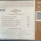 Martinu: Complete Piano Music 3 cd - pikkukuva 2