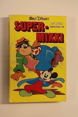 Aku Ankan taskukirja 34 Supermikki  1. painos