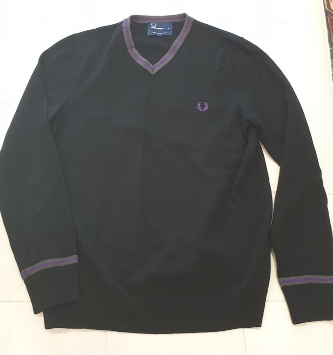 Fred Perry merinovillaneule - Koko: S