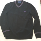 Fred Perry merinovillaneule - Koko: S - pikkukuva 1