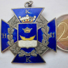 VANHA Joukko-osasto Merkki HKHK Poliisi Hopeaa 1930 - pikkukuva 1