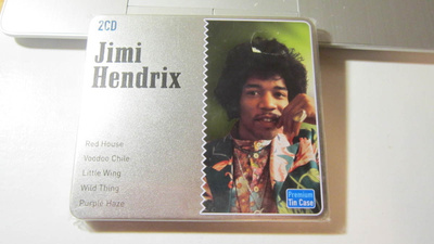 2CD 2009 UK Jimi Hendrix - Premium Tin Case (ss)
