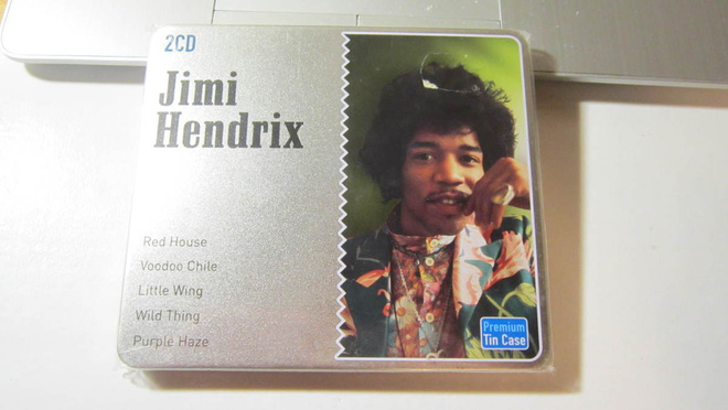 2CD 2009 UK Jimi Hendrix - Premium Tin Case (ss)