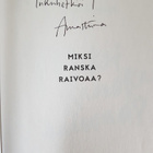 Annastiina Heikkilä: Miksi Ranska raivoaa? (signeerattu) - pikkukuva 2