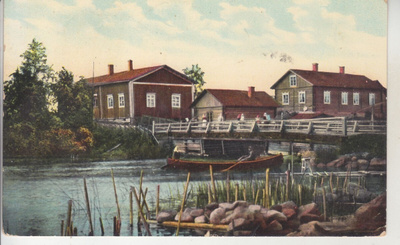 Ruovesi siltala kortti 1915 sotasensuuri