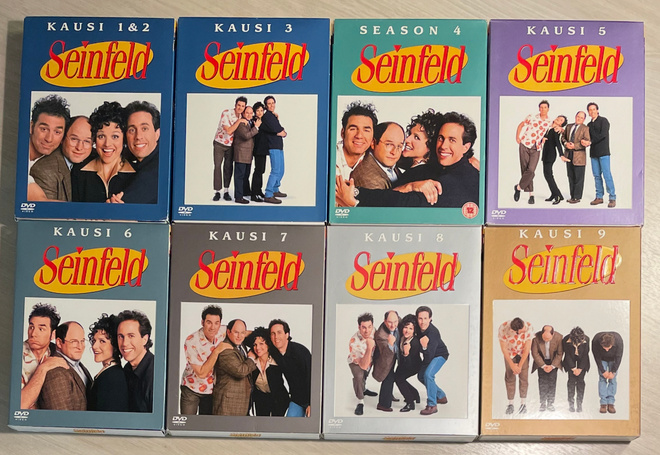 Seinfeld (1989-1998) koko TV-sarja (32DVD)